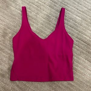 Lululemon Align Tank Top in the color Wild Berry!